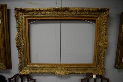 Lot 134 - A group of four early 20th Century gilt swept picture frames