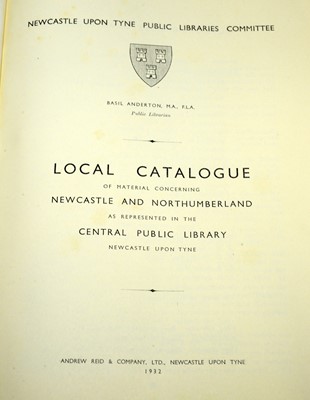 Lot 706 - Newcastle upon Tyne Public Libraries Committee.