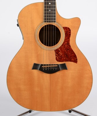 Lot 349 - A Taylor 414-CE electro-acoustic guitar