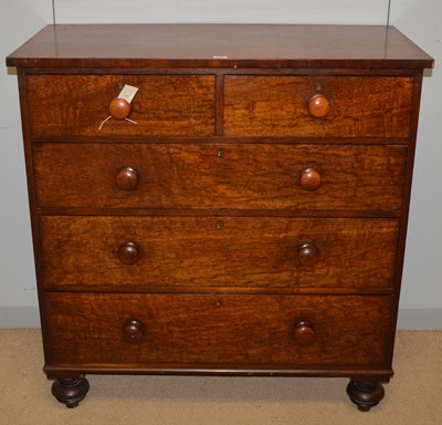 Lot 115 - 19th Century mahogany chest of drawers