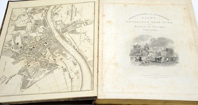 Lot 710 - Two volumes of views of Newcastle upon Tyne