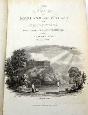 Lot 719 - Hodgson (the Rev. J.) and Laird (F.C.), The Beauties of England and Wales and Pigot's Northumberland