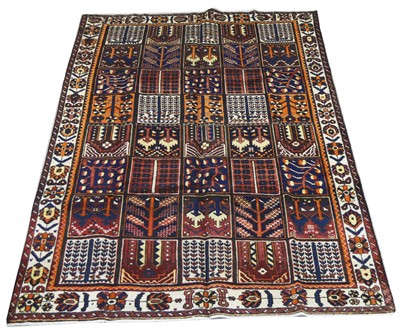 Lot 395 - A Bakhtiari carpet