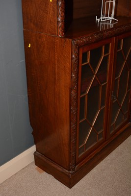 Lot 670 - A 19th Century mahogany bookcase