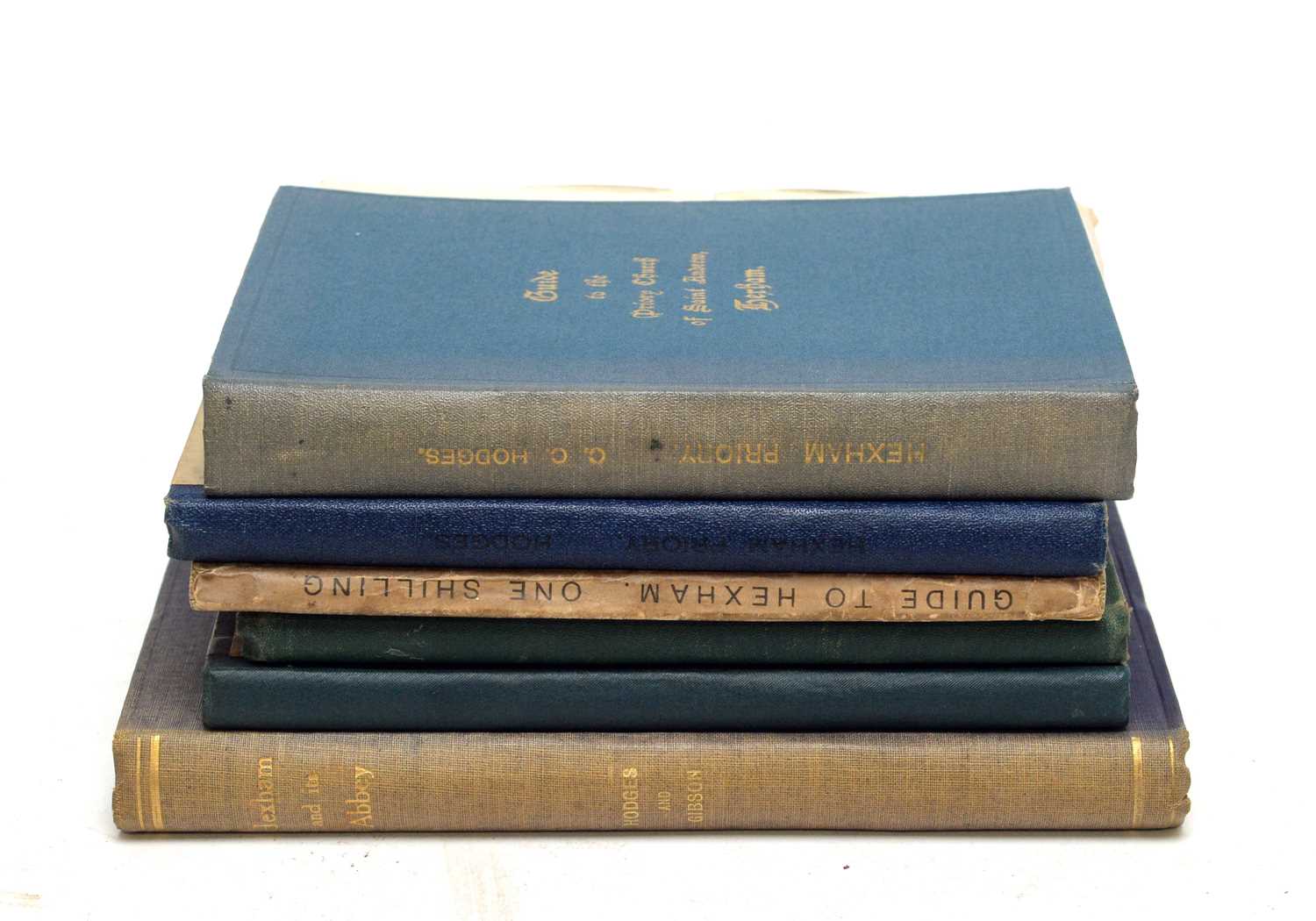 Lot 744 - Hexham interest books and guides