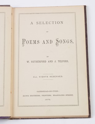 Lot 785 - Nothern poetry.