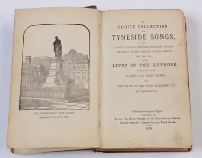 Lot 794 - Books on Tyneside and North Country songs and poetry