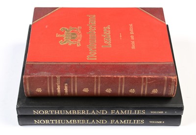 Lot 804 - Books on Northumberland Families