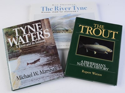 Lot 825 - Books on angling.