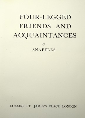 Lot 812 - Two books by Snaffles.
