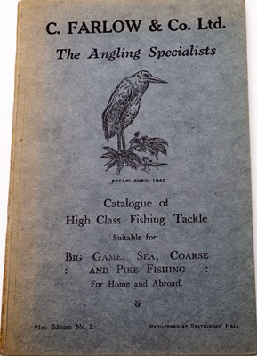 Lot 853 - Catalogues of angling interest