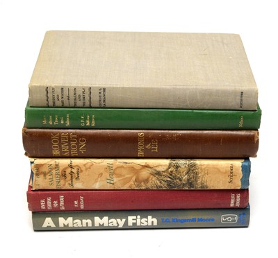 Lot 855 - Hewitt (Edward R.) A Trout and Salmon Fisherman, and further books on angling