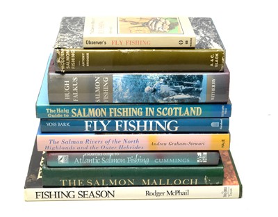 Lot 845 - Falkus (Hugh) Salmon Fishing, and other angling books