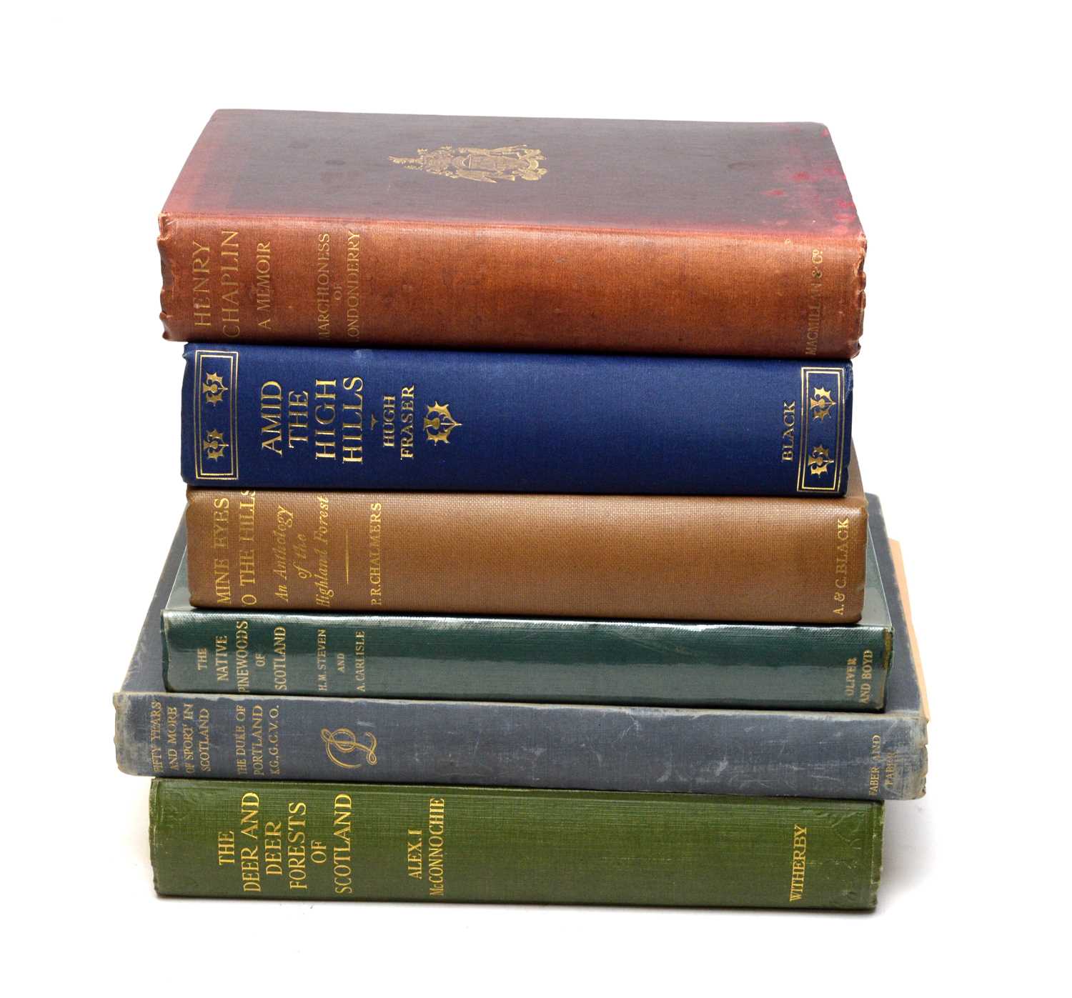 Lot 847 - McConnochie (Alexander Inkson) The Deer & Deer Forests of Scotland, and  books on country sports