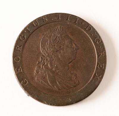 Lot 118 - George III penny 1797
