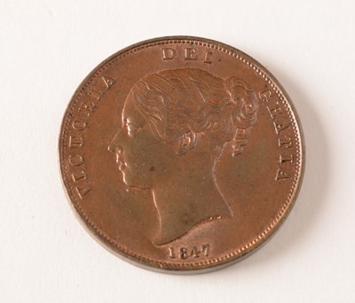 Lot 121 - Queen Victoria, 1847 Penny.