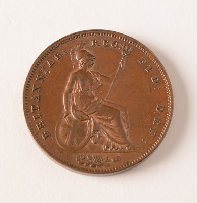 Lot 125 - Queen Victoria, 1858 Penny.