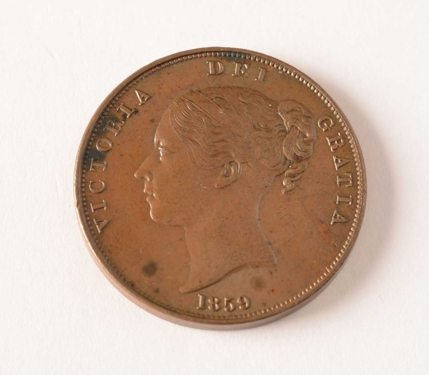 Lot 126 - Queen Victoria, 1859 Penny