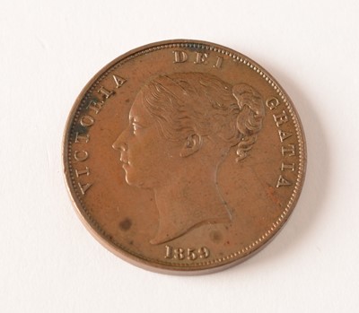 Lot 126 - Queen Victoria, 1859 Penny