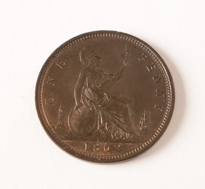 Lot 128 - Queen Victoria, 1862 Penny