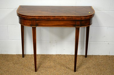 Lot 67 - A 19th Century mahogany tea table.