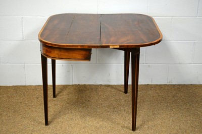 Lot 67 - A 19th Century mahogany tea table.