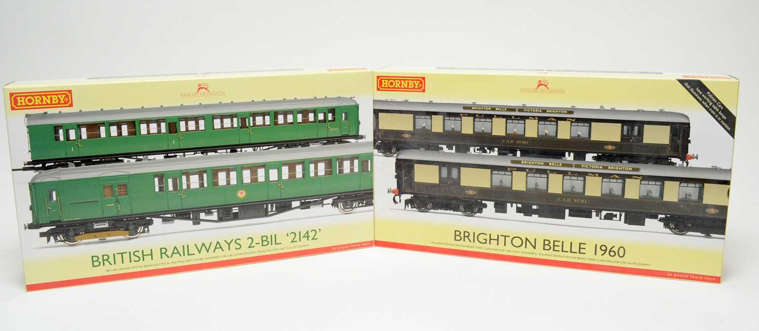 Lot 611 - Two boxed Hornby train packs.