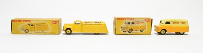 Lot 821 - Dinky Toys Bedford Van 'Dinky Toys' and Tanker National Benzyl
