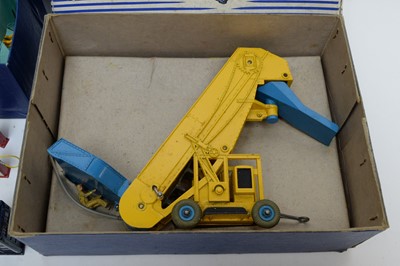Lot 832 - Dinky Supertoys 20-ton Lorry mounted crane 'Coles' and other items