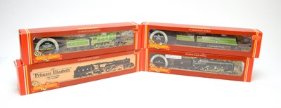 Lot 635 - Four Hornby 00-gauge boxed trains.