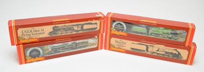 Lot 639 - Four Hornby 00-gauge boxed locos.