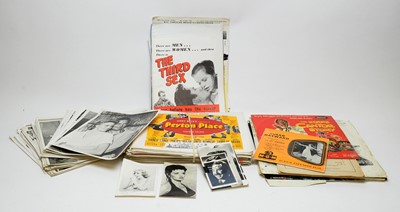 Lot 1307 - Selection of items relating to the film industry