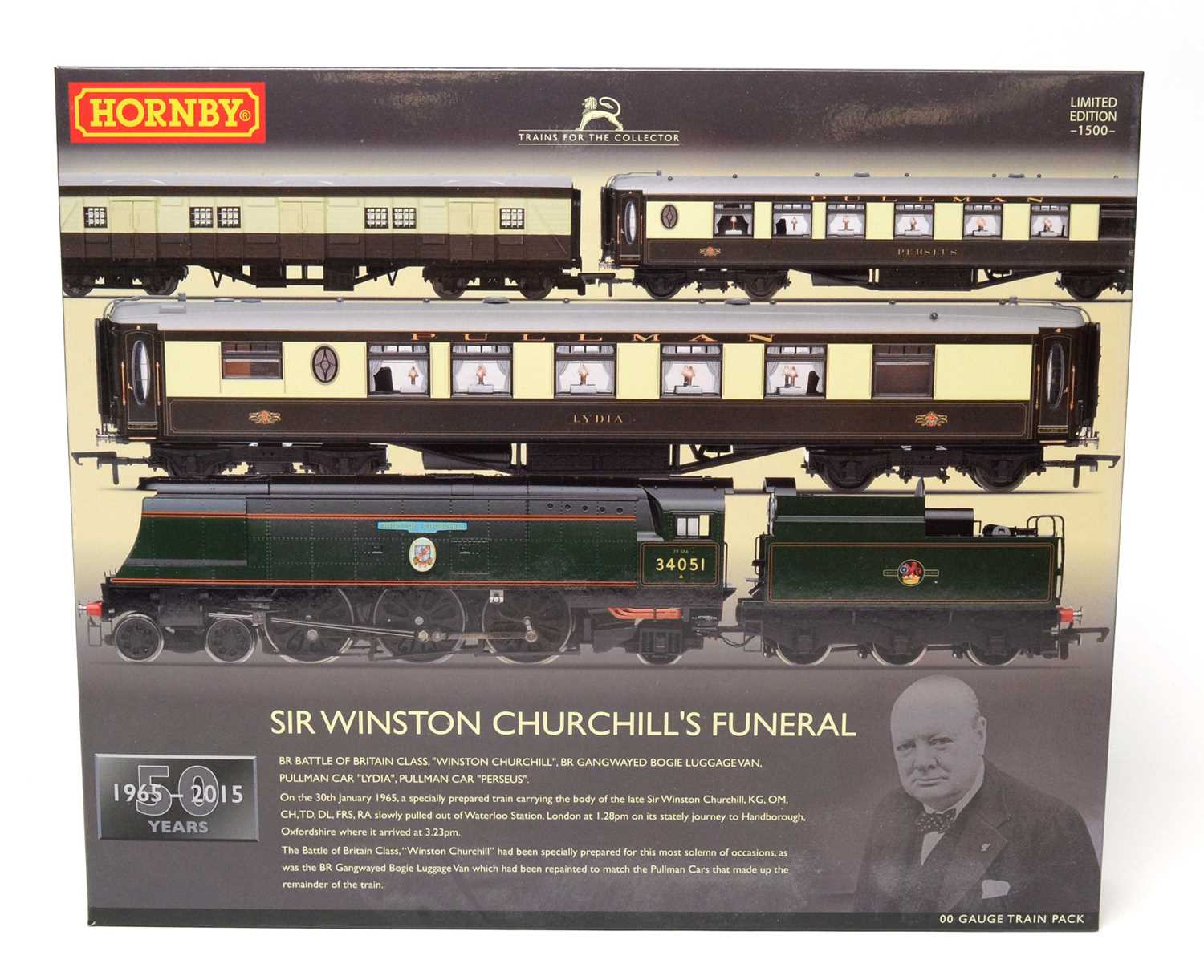 Lot 656 - A Hornby Limited Edition of 1500 00-gauge train pack.