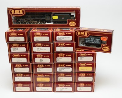 Lot 673 - Airfix GMR/Great Model Railways trains, rolling stock and carriages.