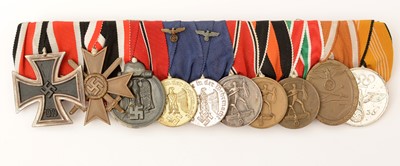 Lot 1134 - A WWII German medal group