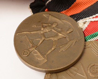 Lot 1134 - A WWII German medal group