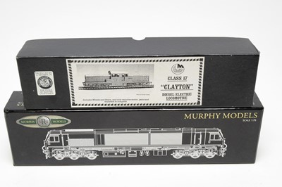 Lot 701 - Murphy Models scale model train; and a Class 17 'Clayton' locomotive.