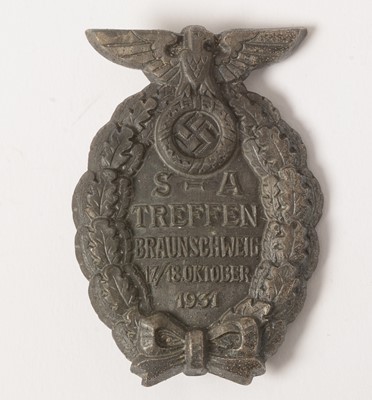 Lot 1159 - Two WWII German badges