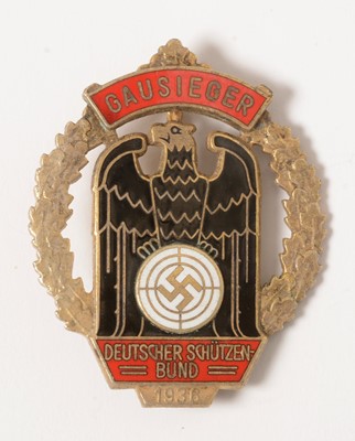 Lot 1161 - WWII DSB Gausieger badge 1936