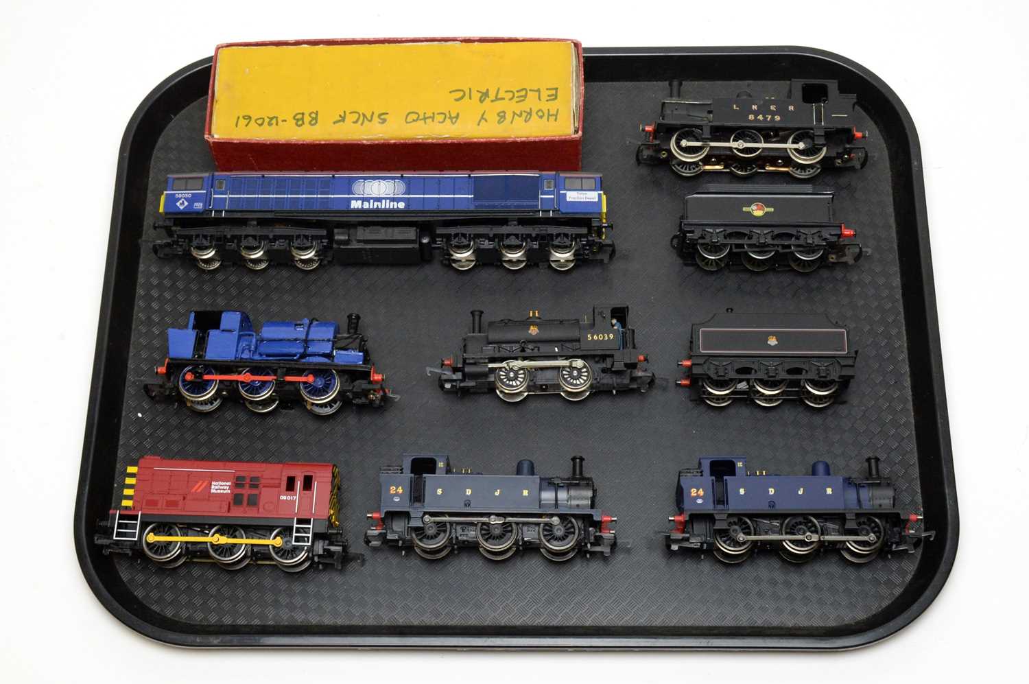 Lot 720 - Eight unboxed Hornby locomotives.