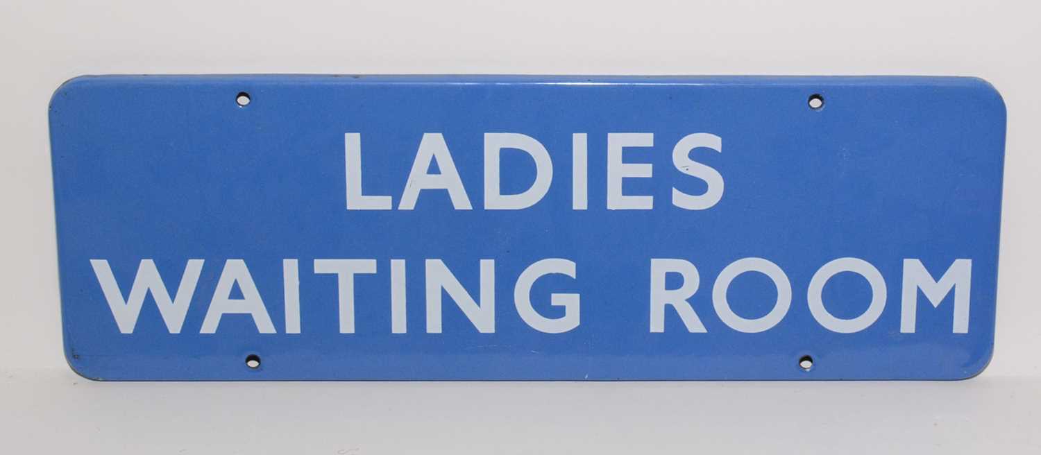 Lot 1222 - British Railways (BR) Scottish Ladies Waiting Room sign