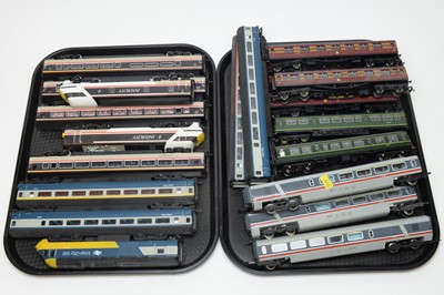 Lot 747 - Unboxed Intercity locomotives and carriages