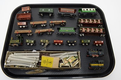 Lot 755 - Unboxed locomotives and tenders and rolling stock