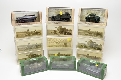 Lot 763 - Boxed Atlas collection scale model vehicles.
