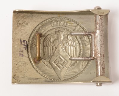 Lot 1172 - Two WWII German belt buckles