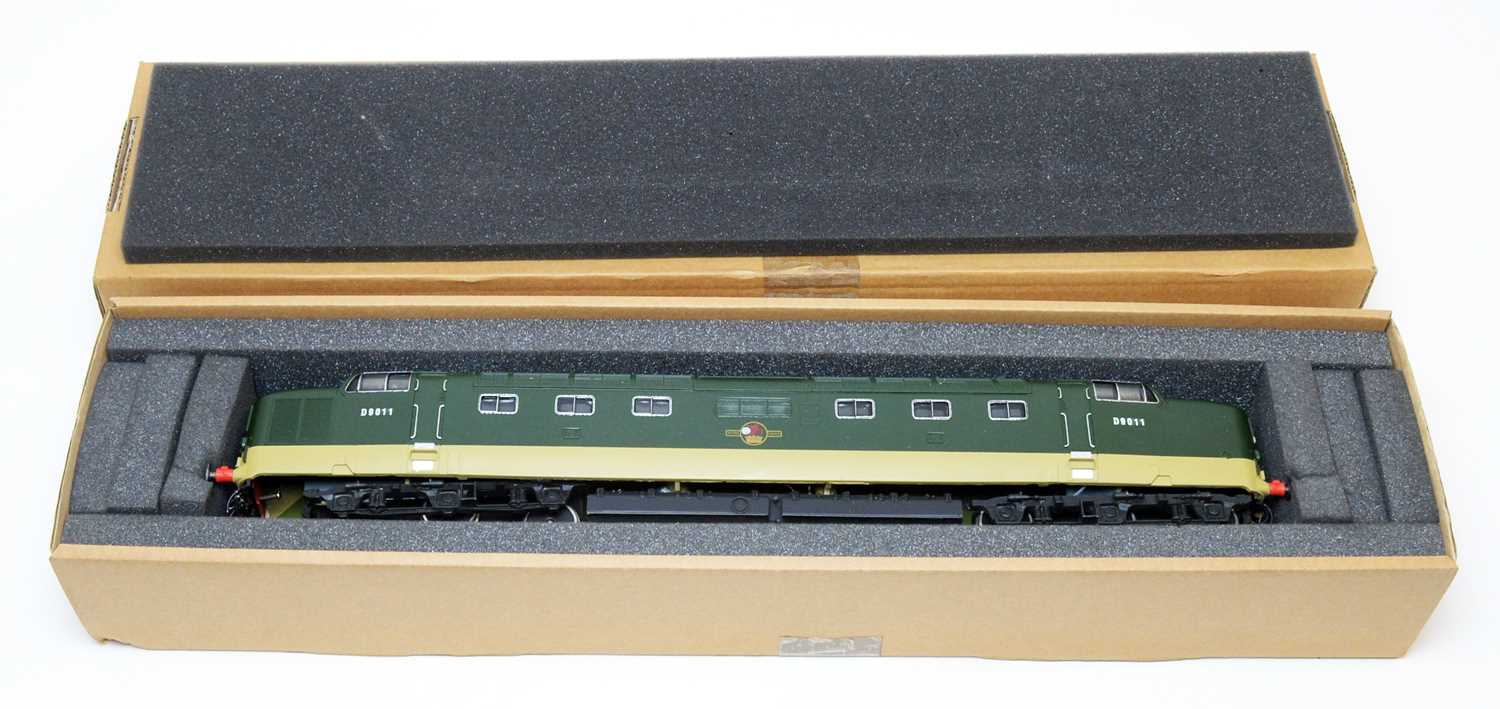 Lot 779 - A boxed 0-gauge scale model of D9011 British Rail train.
