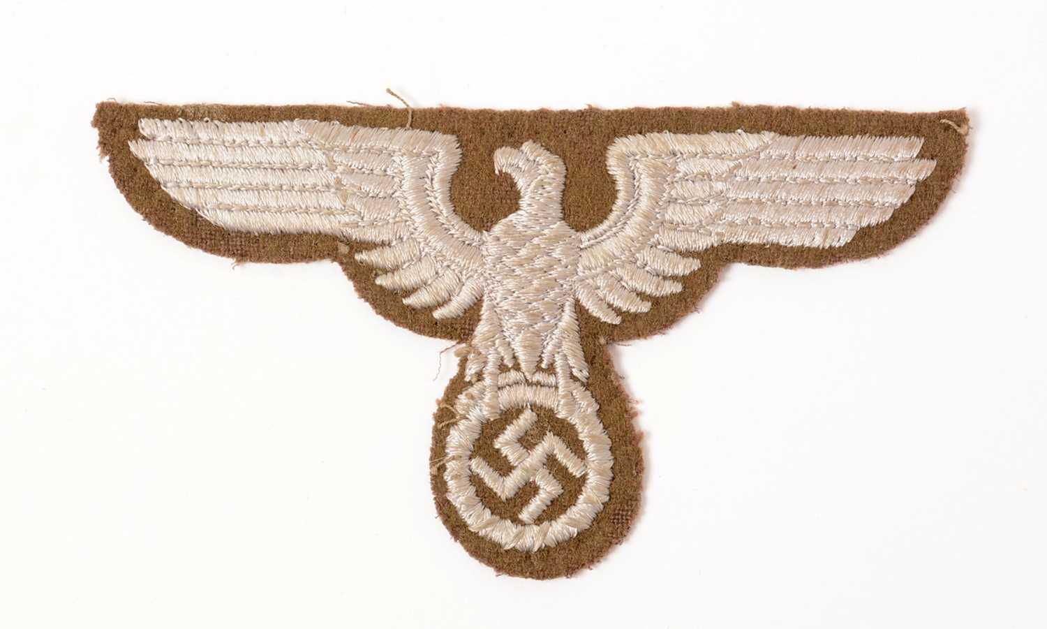 Lot 1180 - WWII German Eastern People's sleeve eagle