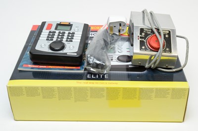 Lot 792 - Hornby Elite digital controller; and two other controllers.