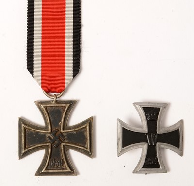 Lot 1018 - WWI Iron Cross and WWII Iron Cross