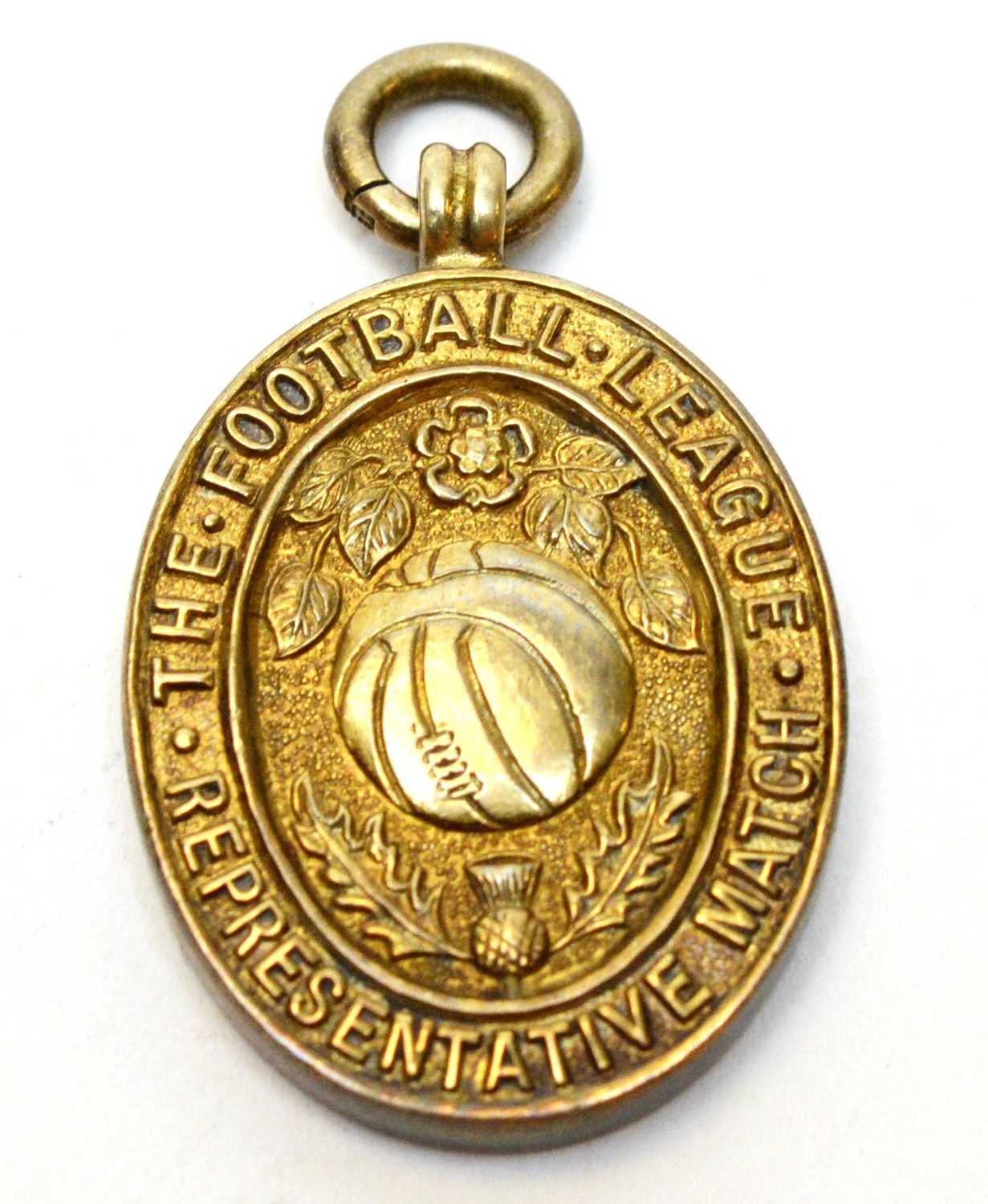 Lot 1264 - The Football League Representative Match medal, awarded to Stanley (Stan) Anderson